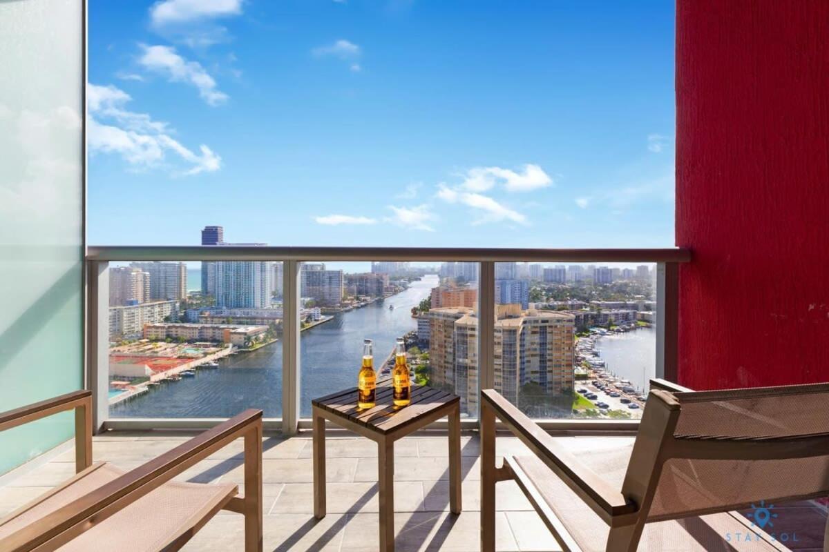 Infinite View With Balcony,Pool Plus Near Beach Hallandale Beach Exterior foto