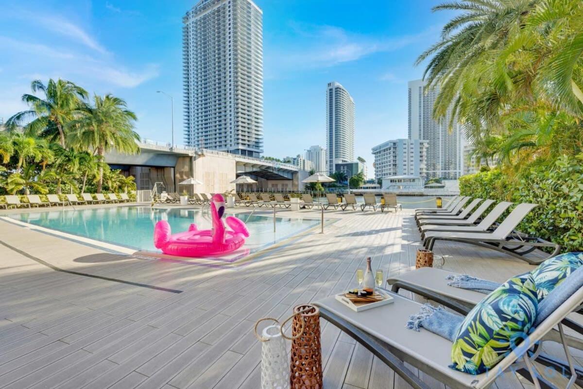 Infinite View With Balcony,Pool Plus Near Beach Hallandale Beach Exterior foto