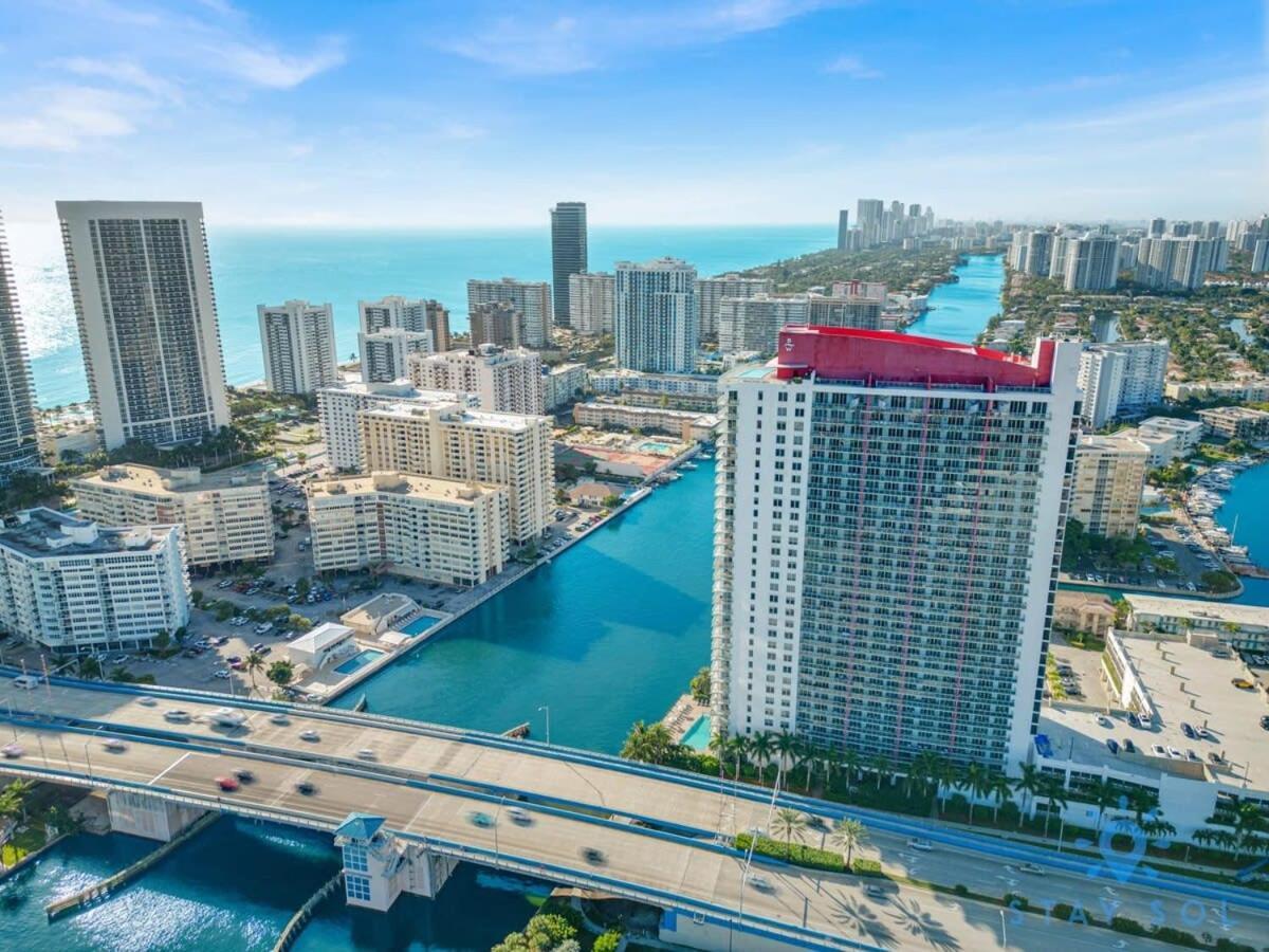Infinite View With Balcony,Pool Plus Near Beach Hallandale Beach Exterior foto