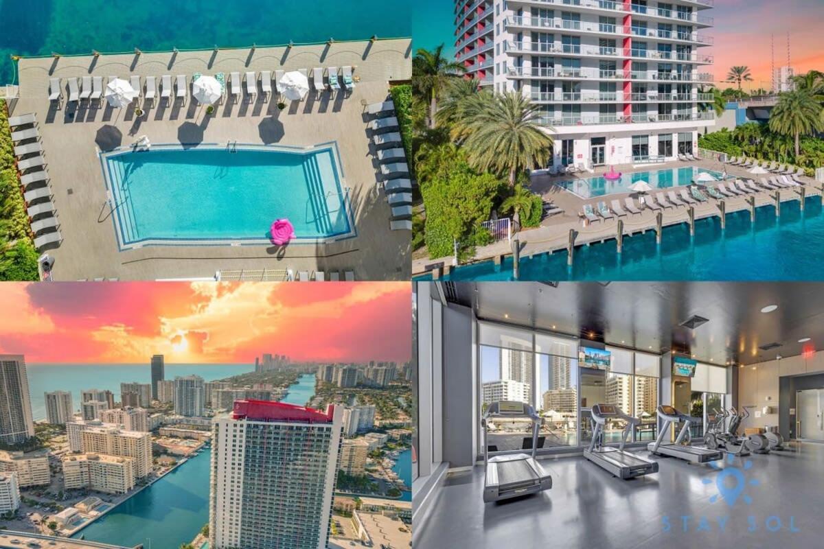 Infinite View With Balcony,Pool Plus Near Beach Hallandale Beach Exterior foto